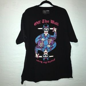 Vans Off The Wall Skeleton Graphic Tee.
